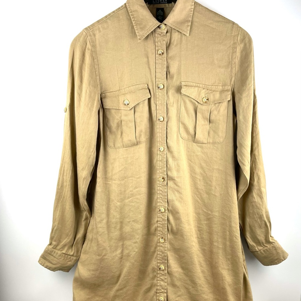 Lauren Ralph Lauren Button Down Shirt Dress